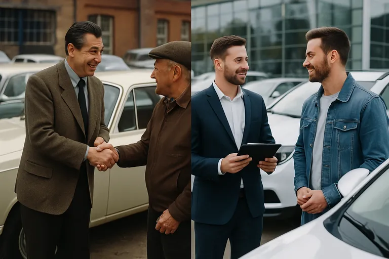 De evolutie van auto opkopers door de jaren heen